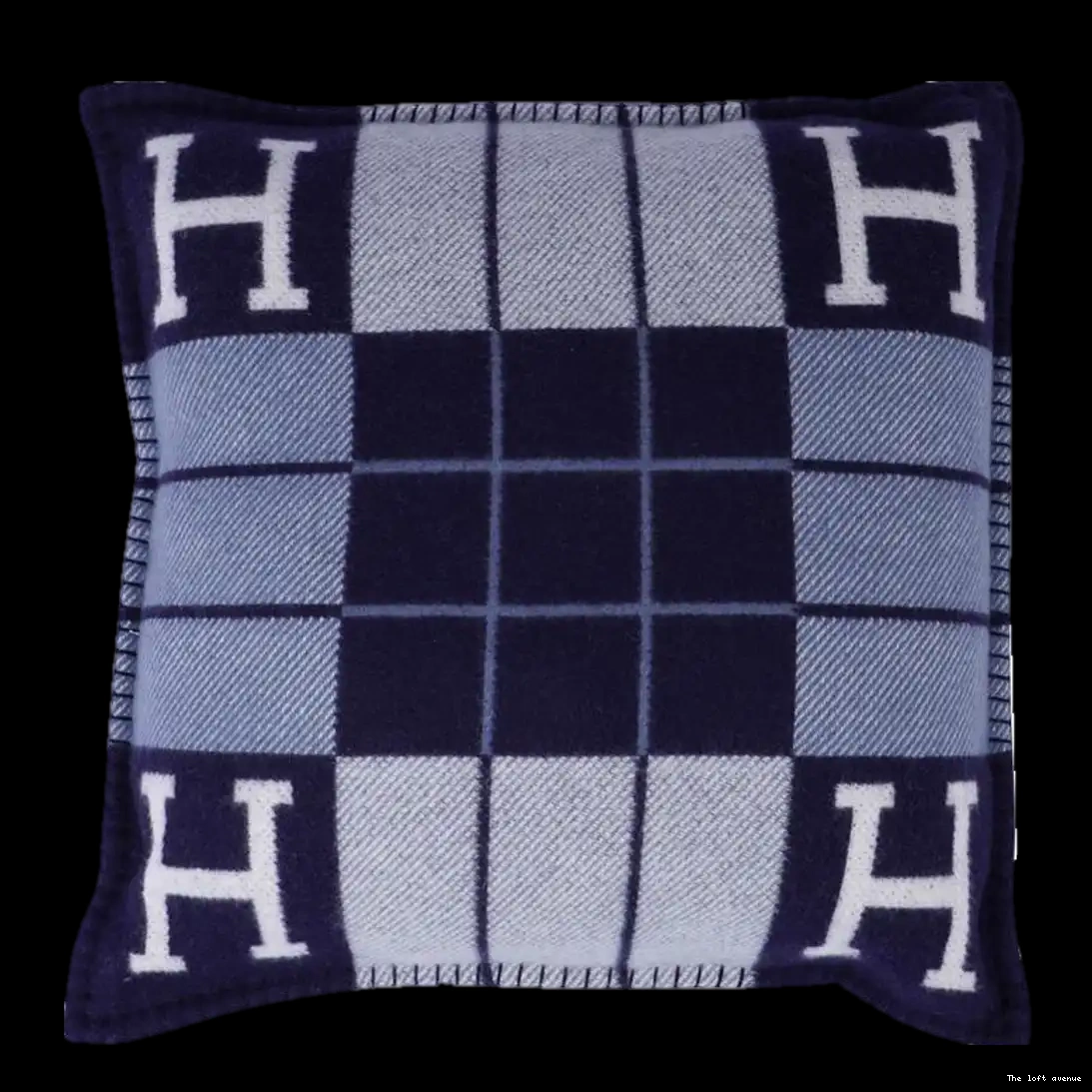 THROW WOOL STRIPE PILLOW HERMES 0505